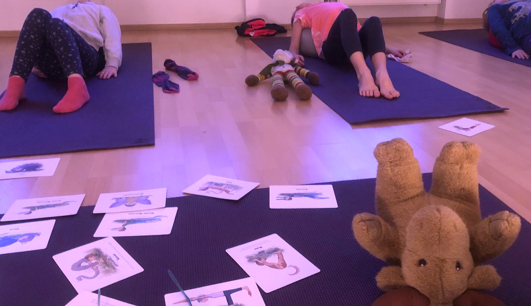 yoga kids Kind Rudi